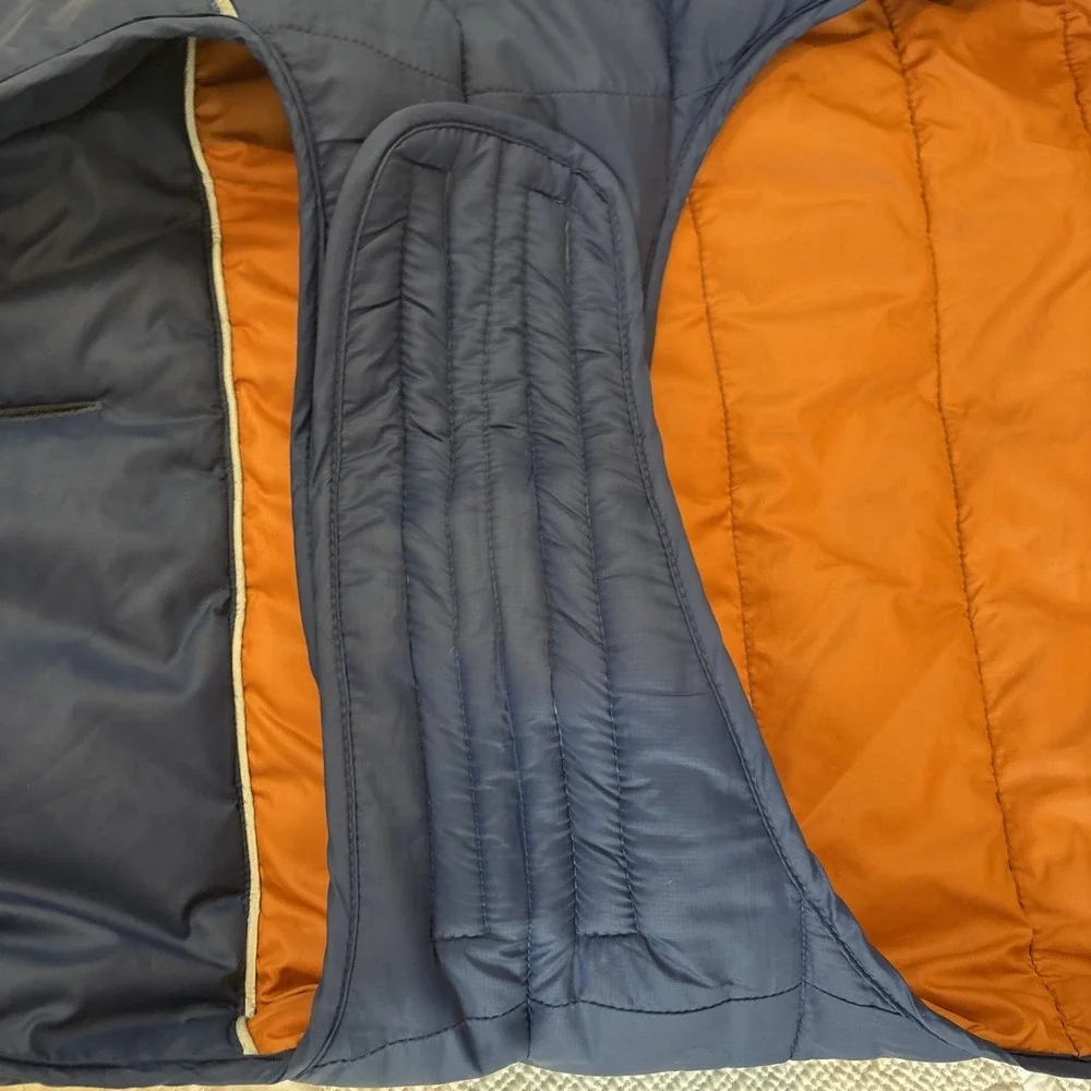 LL Bean Mountain Classic Dog‎ Parka Quilted Puffer Reversible Jacket Extra Large